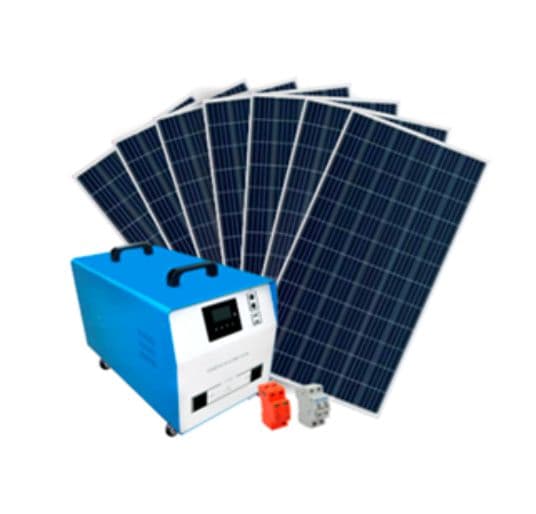 gerador solar fotovoltaico off grid